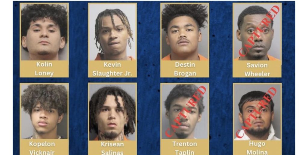 Manhunt Launched After Eight Violent Inmates Escape Northeast Louisiana Jail