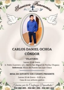 Carlos Ochoa, Waukegan, IL Obituary, Death